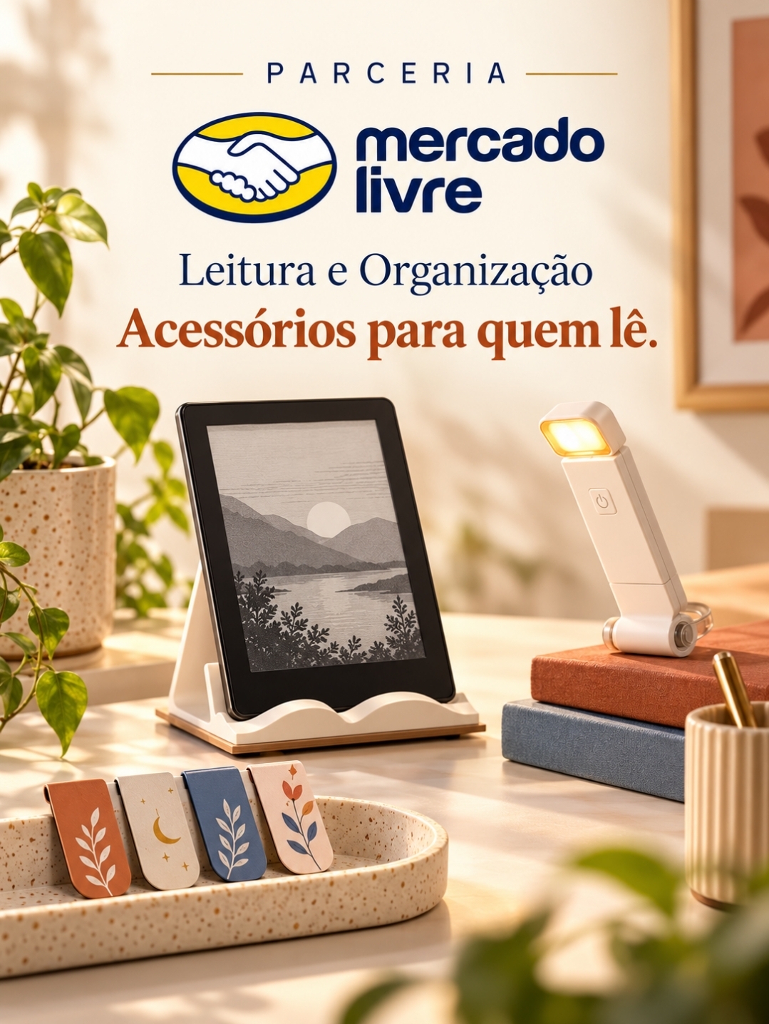 Capa de Leitura e Organização
